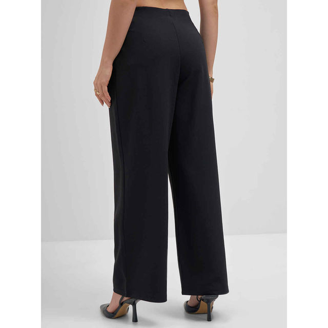 Tokyo Talkies Women Formal Double Pleat Wide Leg - Buy at ₹1440