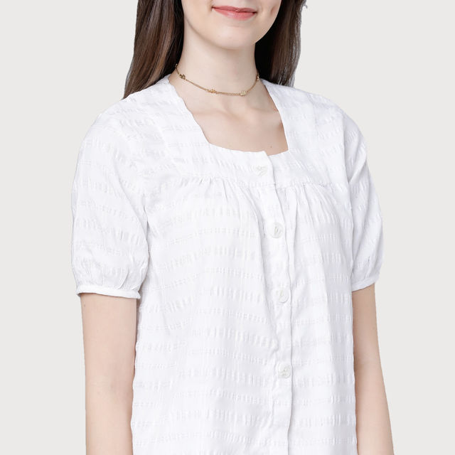Tokyo Talkies Women's Striped Top - Buy at ₹351 Online | Instant