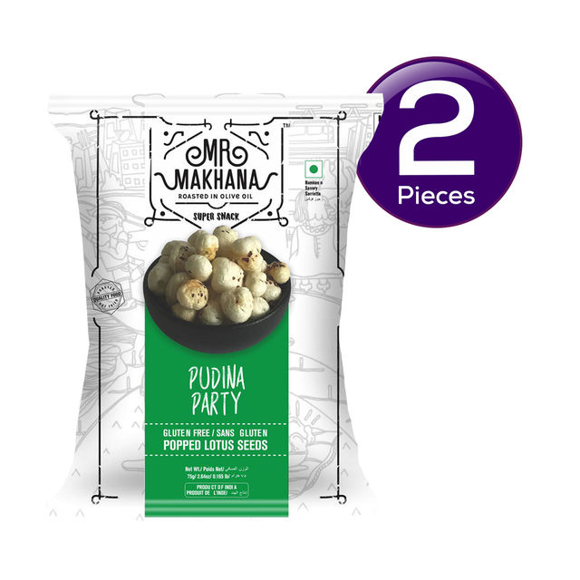 Mr Makhana Pudina Party 55 g Combo