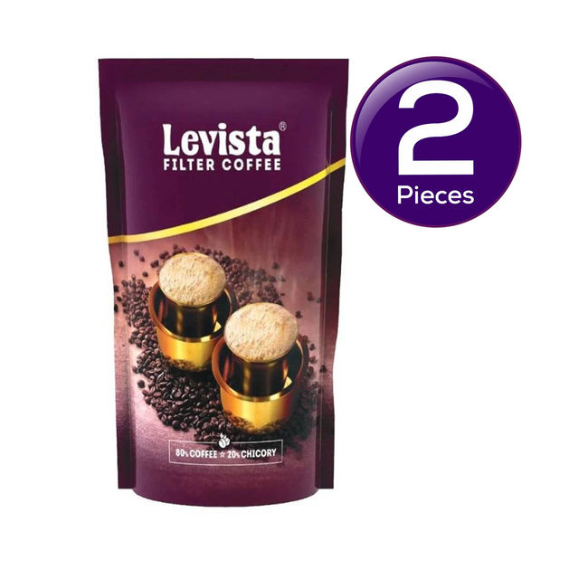 Levista Filter coffee 80:20-200 gm pouch 200 g Combo