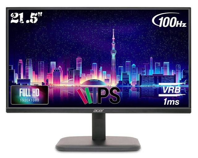 Buy Acer Ek220Q E0 21.5 Inch Full Hd(1920x1080)Backlit Led