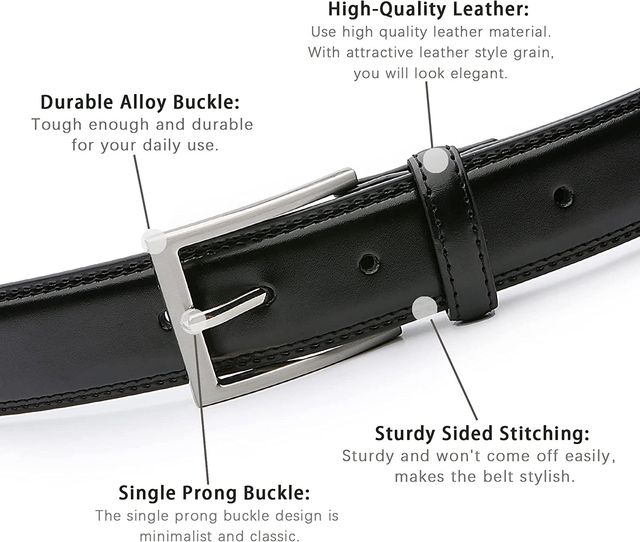 URBAN ALFAMI Men's Leather Belt & Wallet Combo - Buy at ₹359