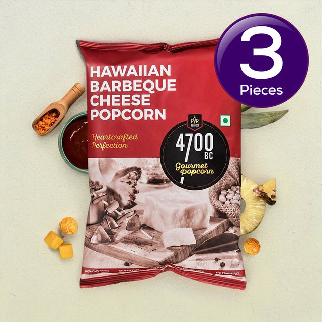 4700BC Popcorn Hawaiian Barbeque Cheese Pouch 35 g Combo