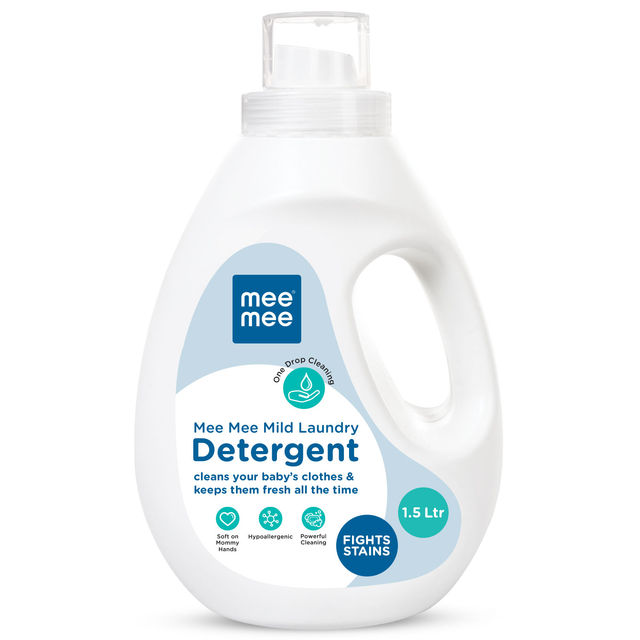 Mee Mee Anti - Bacterial Baby Laundry Detergent For Kids | White
