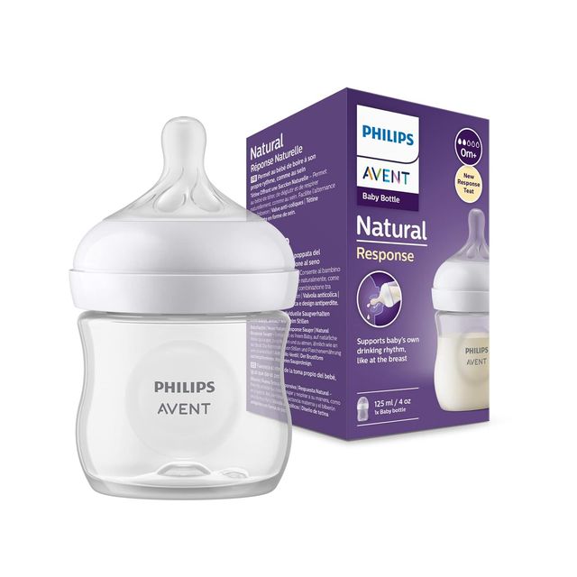Philips Baby Care Natural Feeding Bottle For Kids | Transparent | 0+ months