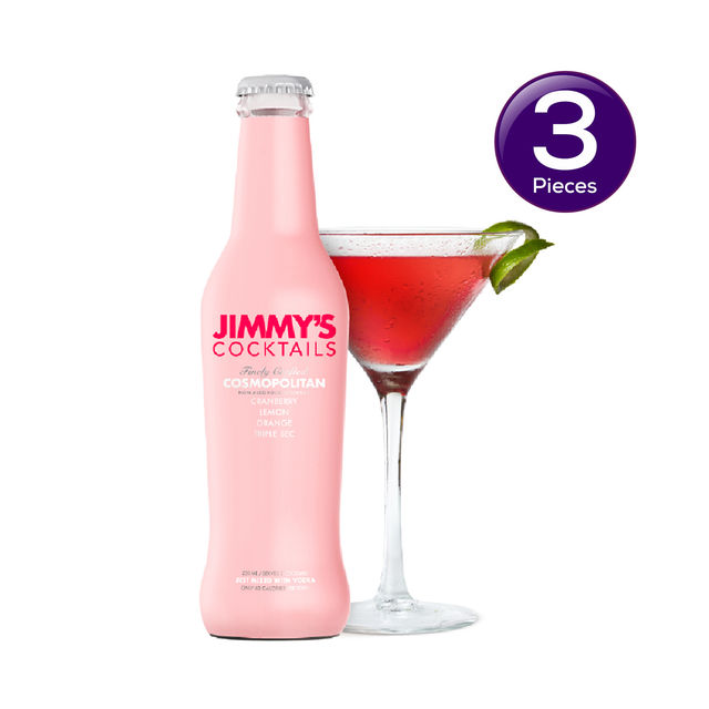 Jimmy's Cosmopolitan - Cocktail And Mocktail Mixer 250 ml Combo