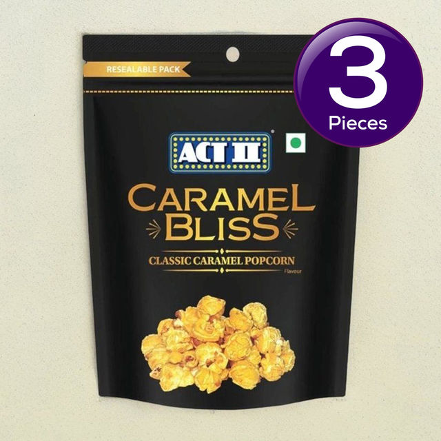 ACT II Caramel Bliss Popcorn 70 g Combo