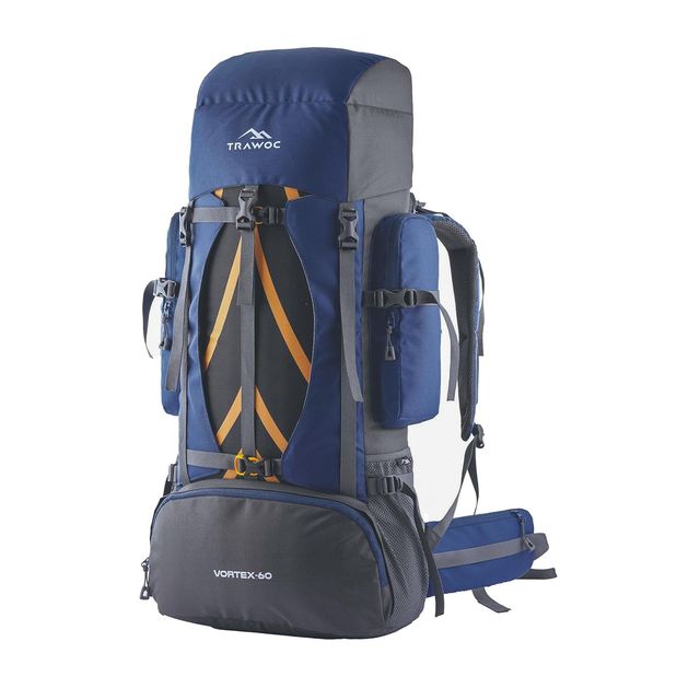 Trawoc Unisex Solid Polyester 60 L Top Handle Rucksack - Buy at
