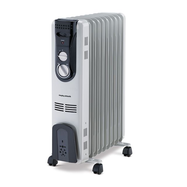 Morphy Richards Ofr 09 Fin 2000 Watts Room Heater (Grey) - Buy at