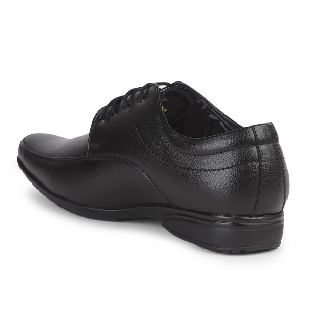 Liberty Uvl-33 Formal Lacing Derby Shoes For Men (Black - 7 Uk