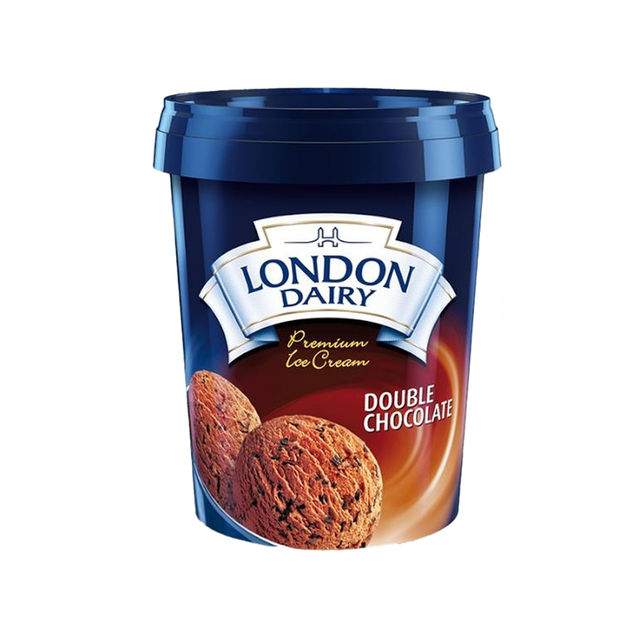 London Dairy Double Chocolate Ice Cream Tub