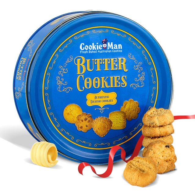 Cookie Man Danish Butter Cookies Biscuits