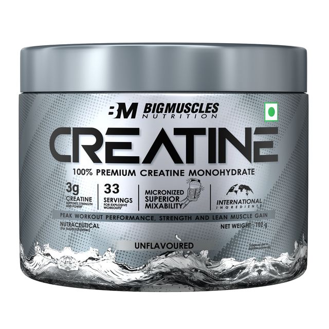 Big Muscles Nutrition Creatine | Pure Creatine Monohydrate
