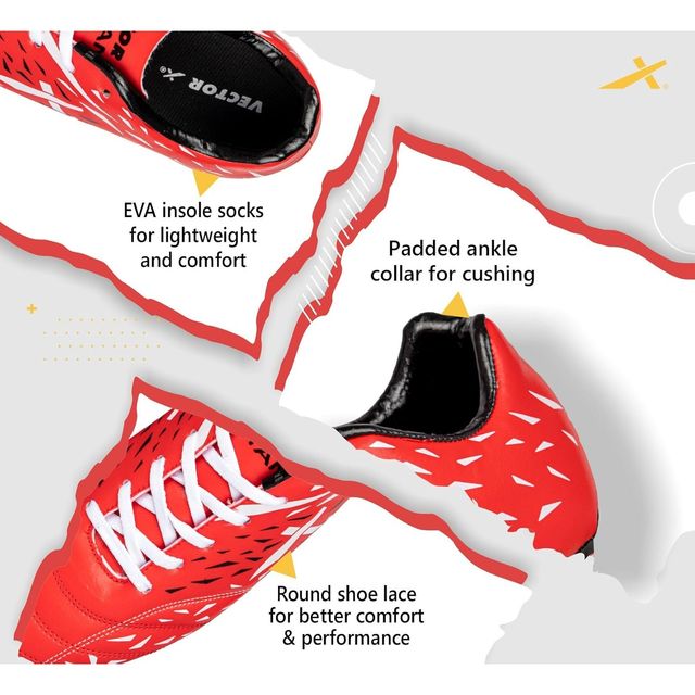 Vector X Titan Football Shoes For Mens Sports And Athletic - Buy