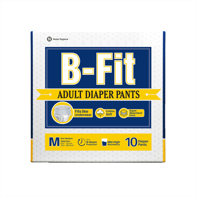 B-FIT Adult Pants Diapers (M, 25-48")