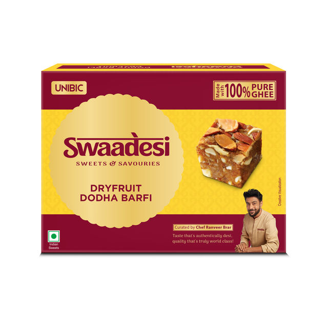 Desi Ghee Dryfruit Dodha Barfi By Unibic Buy online at ₹151 near me