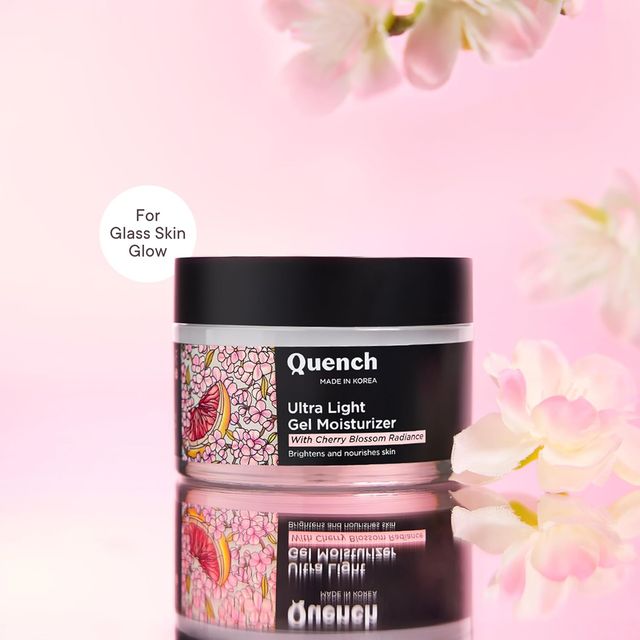 Quench Ultra Light Korean Moisturizer with 2% Niacinamide & Cherry ...