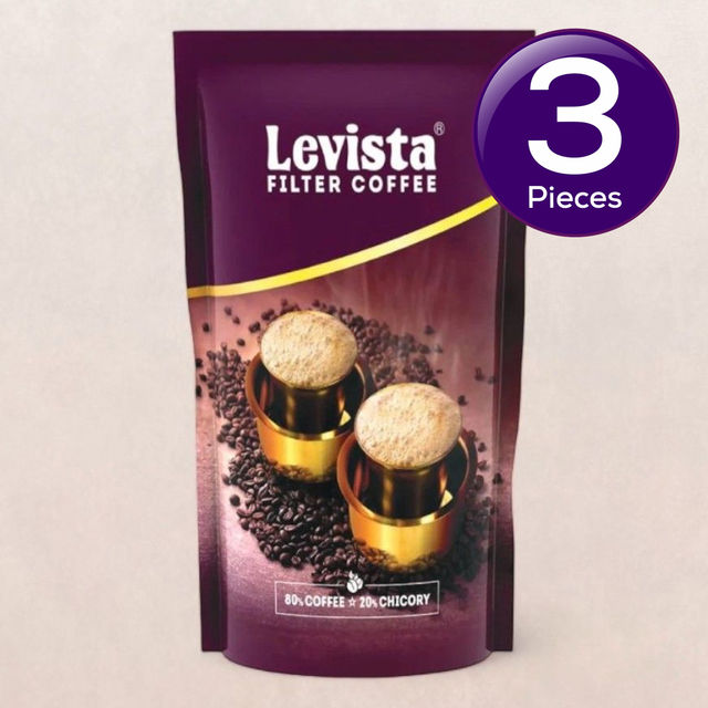 Levista Filter coffee 80:20-200 gm pouch 200 g Combo