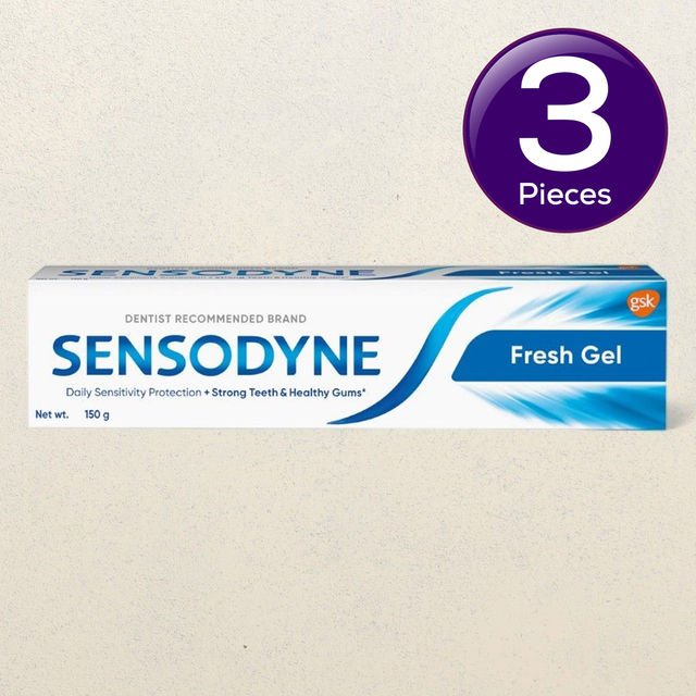 Sensodyne Freshgel Tube 150 g Combo