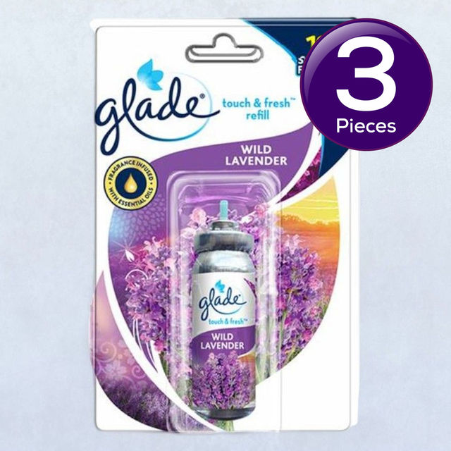 Glade Touch & Fresh Lavendar Refill 12 ml Combo