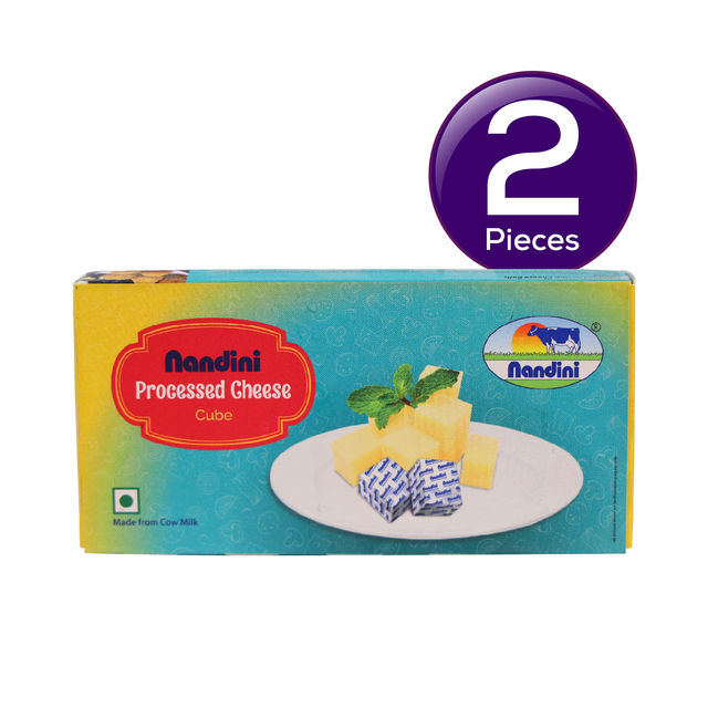 Nandini Processed Cheese Cubes 200 g Combo