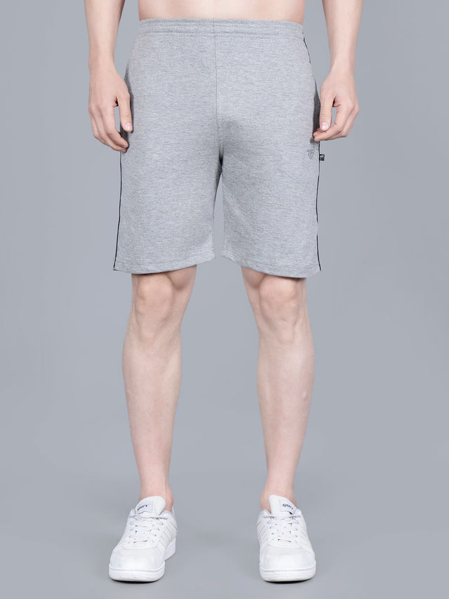 Tex-Fro Men's Solid Knee Length Relaxed & Regular Shorts with Side