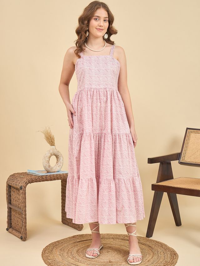 ルミニョン Pink tweed bijou flare dress ブラック レディース Lumignon Pink tweed bijou flare dress