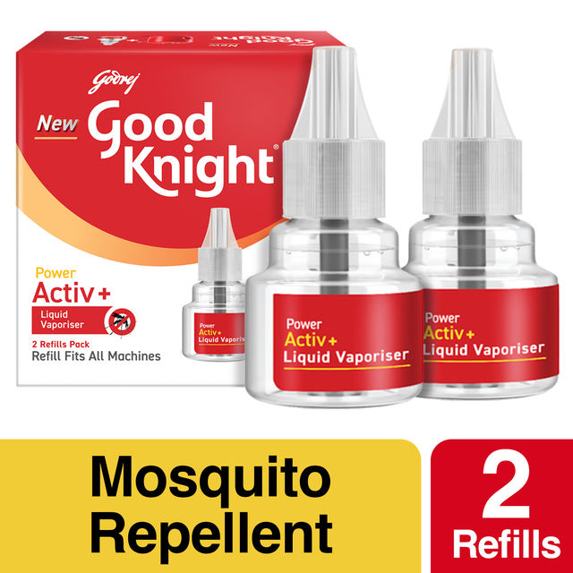 Good Knight Power Activ+ Liquid Vapourizer Mosquito Repellent Refill