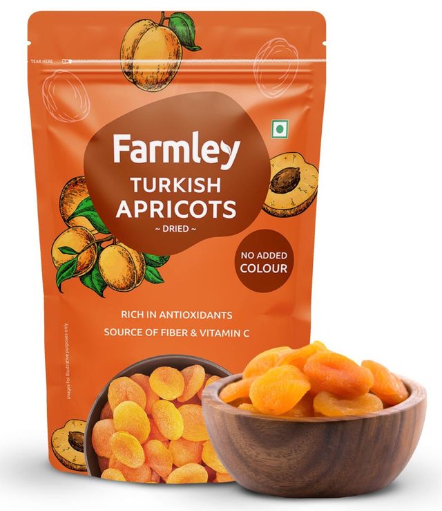 Farmley Premium Turkish Dried Apricots (Khubani)