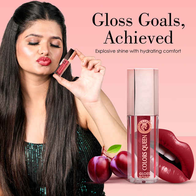 Colors Queen Glass Bomb High Shine Universal Lip Luminizer Lip
