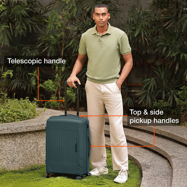 Nasher Miles Coorg Check-In Hard Side Polypropylene 28 Inch-75 cm
