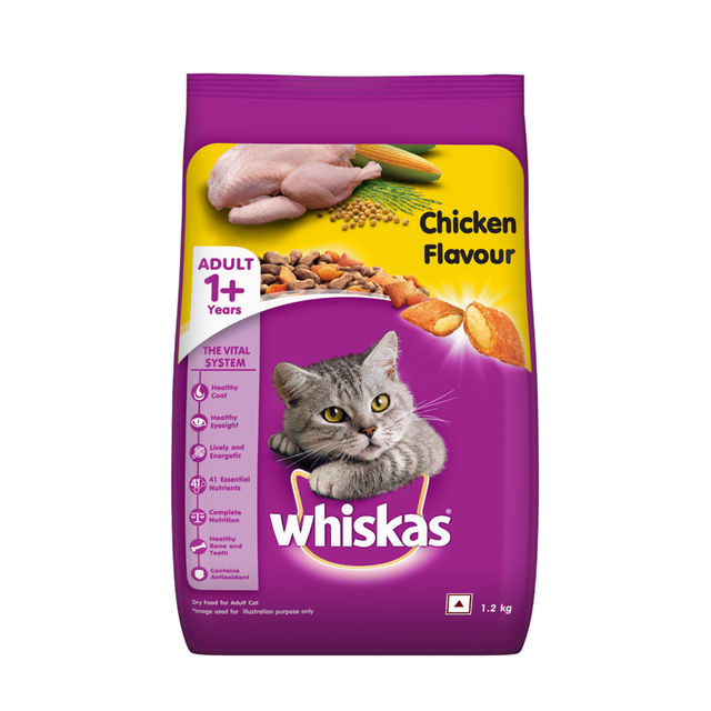 Whiskas Adult Chicken Flavour Dry Cat Food