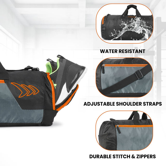 MAYOR Premium Gym Bag with Shoe Compartment - Buy at ₹349 Online