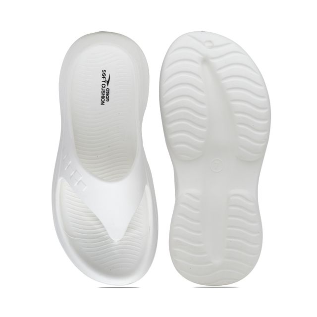 Asian Safari-01 Men Slippers Off White (Size-10) - Buy at ₹529