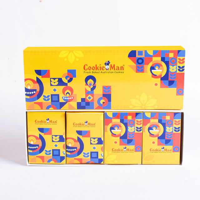 Cookieman Raksha Bandhan Cookies And Chocolate Gift Box Hamper