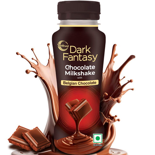 Sunfeast Dark Fantasy Chocolate Milkshake With Belgian Chocolate