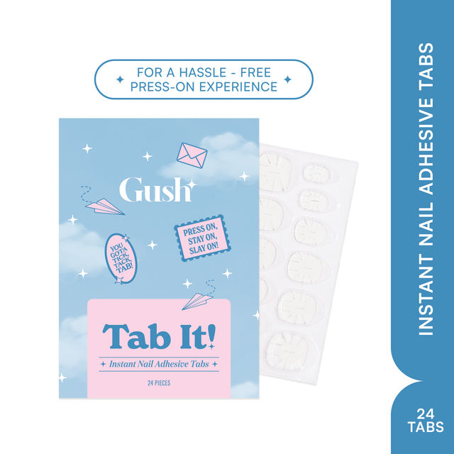 Gush Beauty Tab It | Instant Nail Adhesive Tabs | Nail Glue