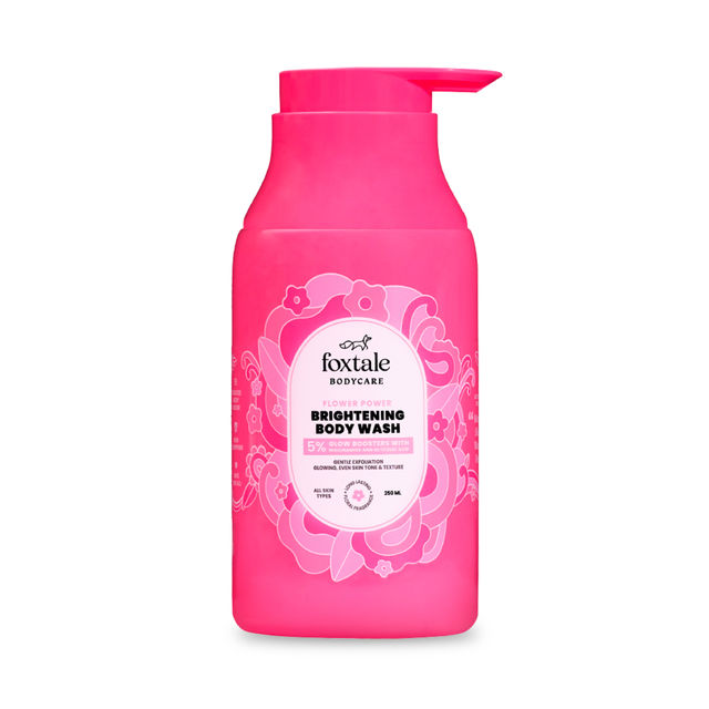 Foxtale Detan Brightening SLS-Free Body Wash/ Shower Gel