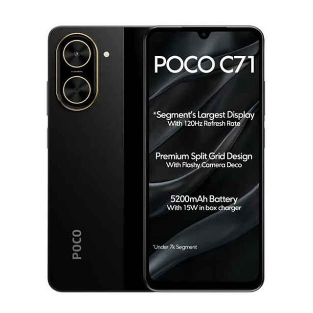 POCO C71 - Buy at ₹9650 Online | Instant Delivery - Zepto