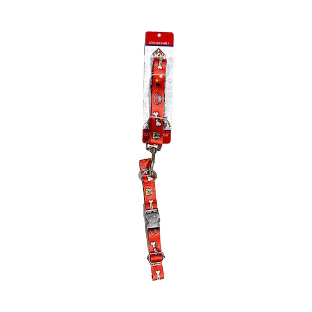 Nootie Premium Design Leash & Collar Set For Small Dogs/Puppies (Mix Color)