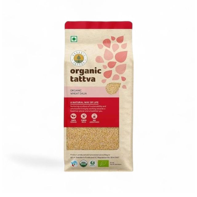 Organic Tattva Organic Wheat Dalia