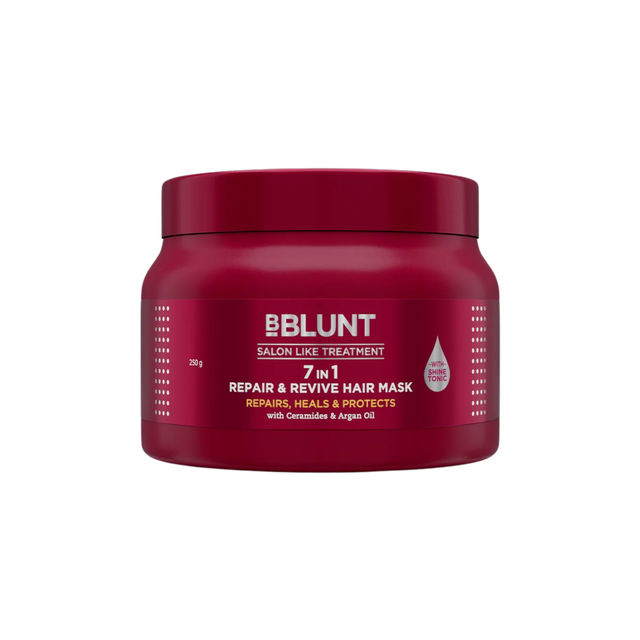 Bblunt 7 In 1 Repair & Revive Hair Mask For Upto 100% Damage Repair