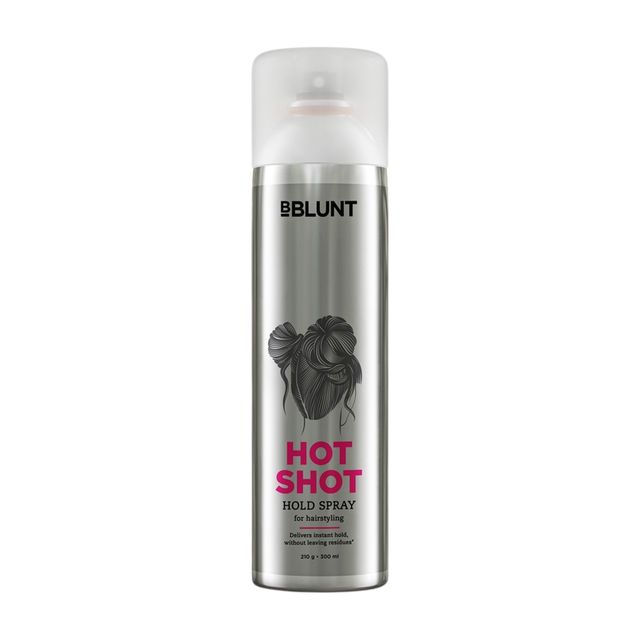 Bblunt Hot Shot Hold Spray For Instant & Firm Hold