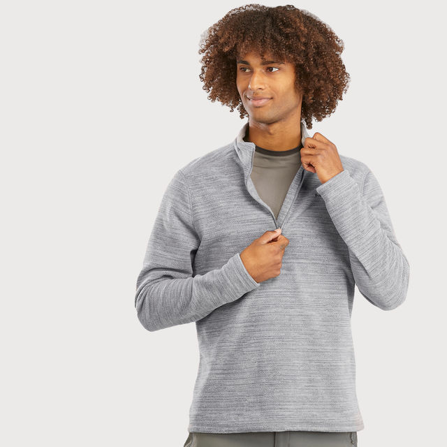 Decathlon Quechua Men's Half Zip Fleece - Buy at ₹670 Online