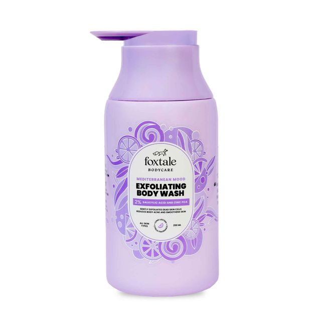 Foxtale 2% Salicylic Acid Exfoliating Body Wash 250 ml