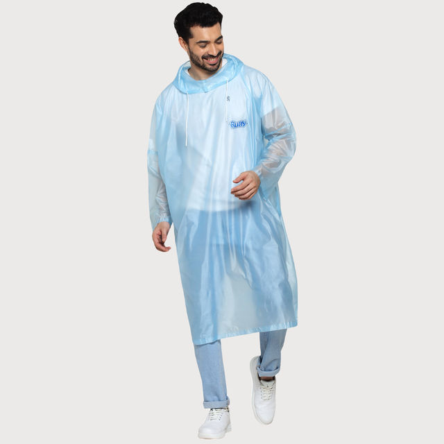 Fendo Ruby Poncho Unisex Waterproof Pvc Unisex Transparent