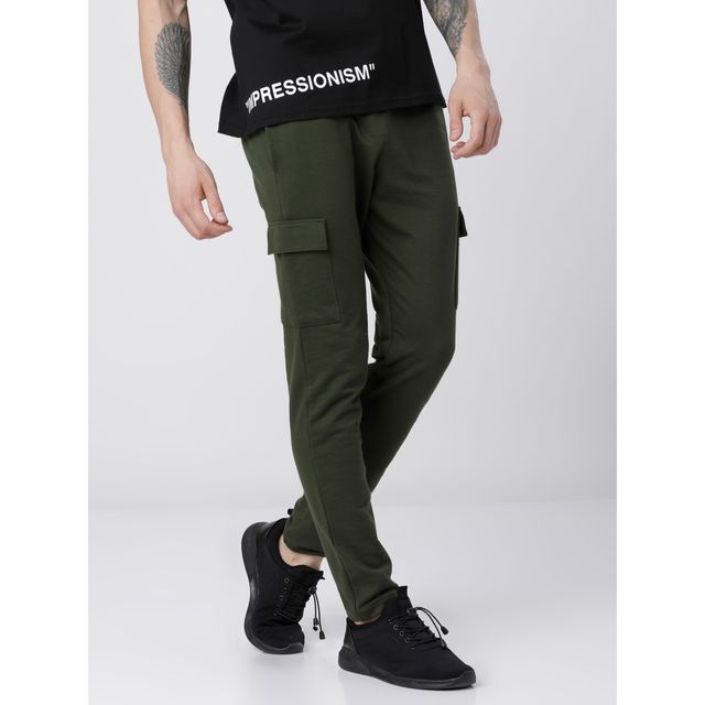 Highlander Super Skinny Track Pants HIGHLANDER Popcorn Structured