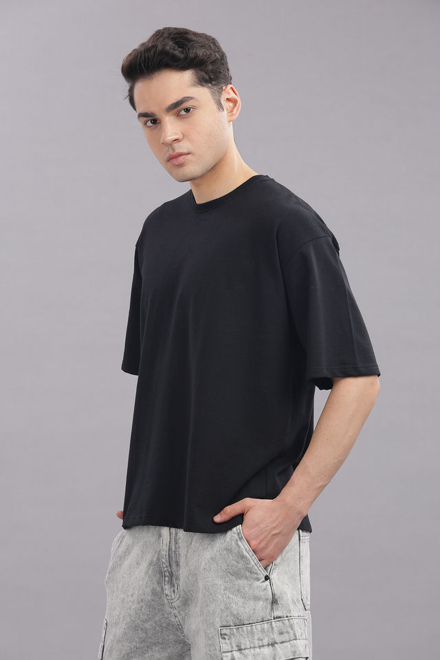 Springman Men 100% Cotton French Terry Oversized T-shirt - Buy at