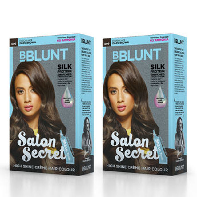 blunt Salon Secret Hair Colour Combo for High Shine: 2x Hair Colour 108g Combo