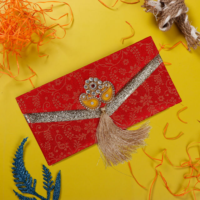 Archies Red Sagun Envlope Pack Of 1 Buy online at ₹122 near me